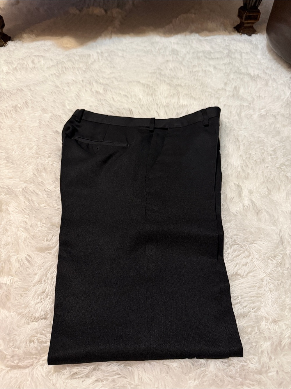 Haggar Black Men's Dress Pants - Tailored Look